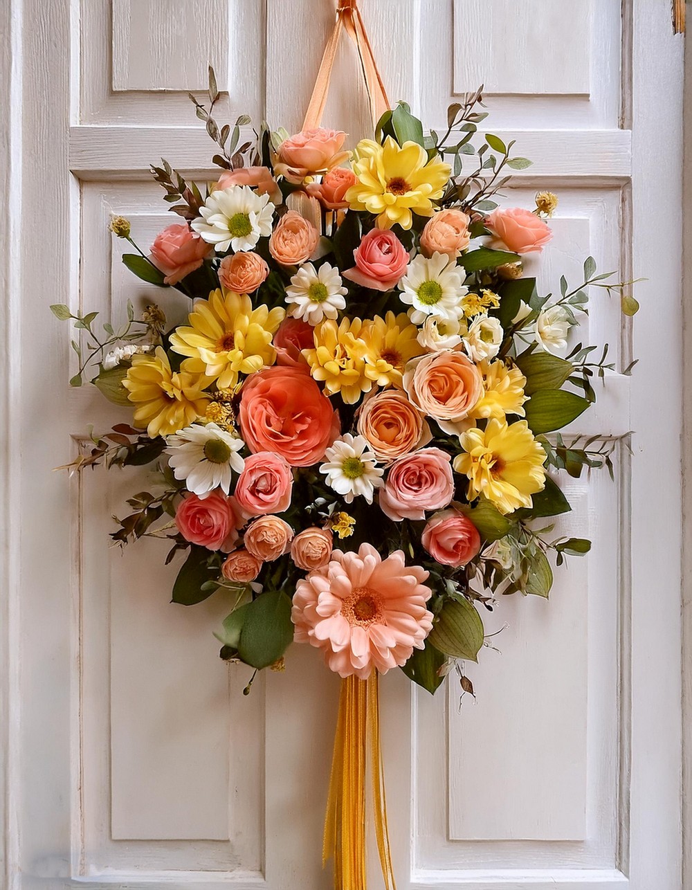 Floral Wonders Door Hanger