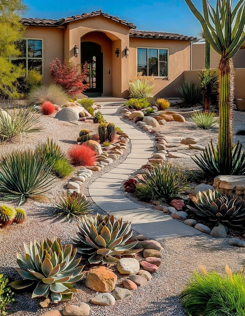 Gravel and Pebble Landscaping for a Low Maintenance Look