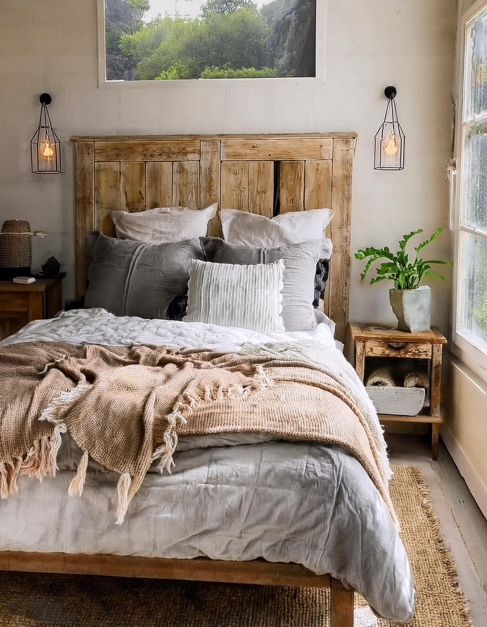 Make a Headboard from Reclaimed Wood