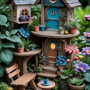 Miniature Furniture Fairy Garden