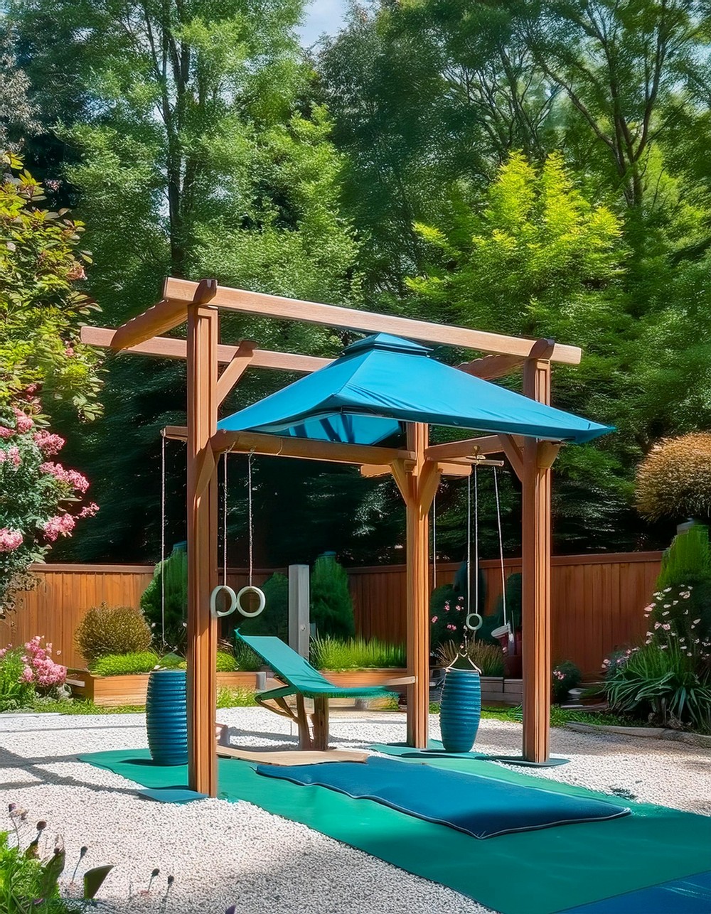 Outdoor Gym and Fitness Area