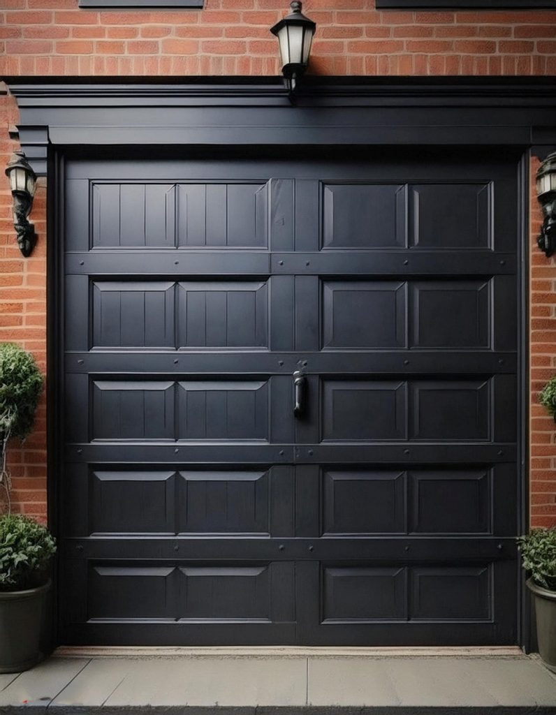 10 Sleek Looking Black Garage Doors Ideas All Crafts — free download