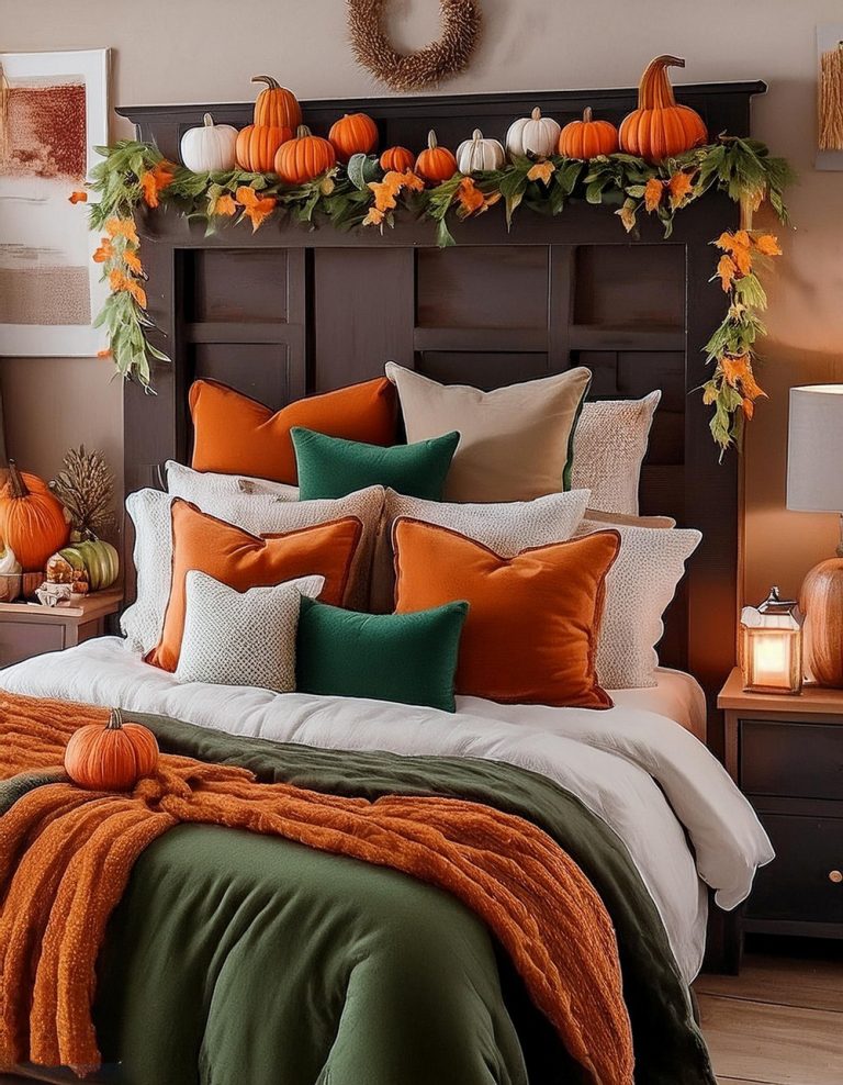 10 Simple Unique Fall Bedroom Decor Ideas - All Crafts