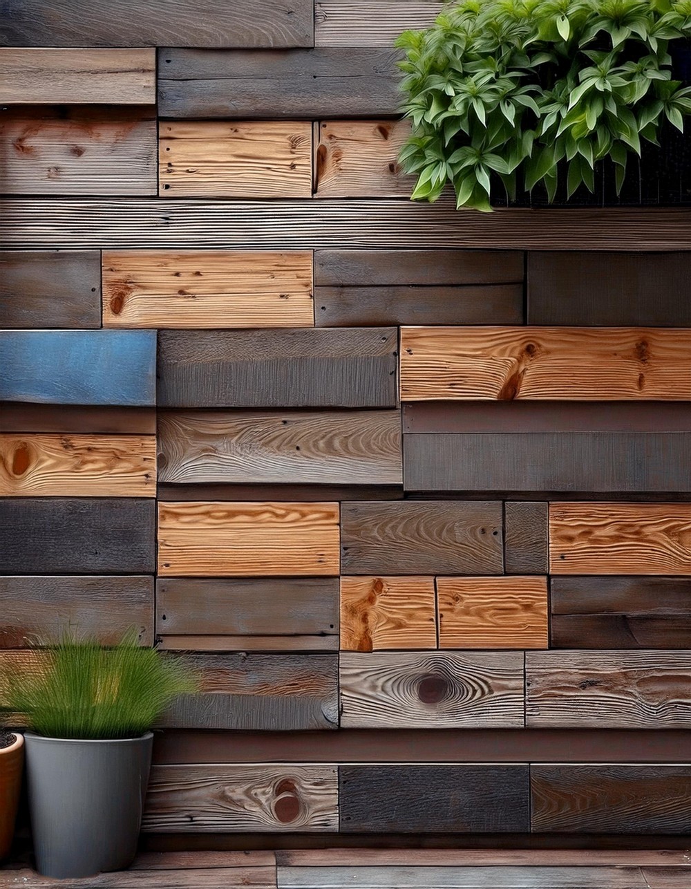 Reclaimed Wood Wall