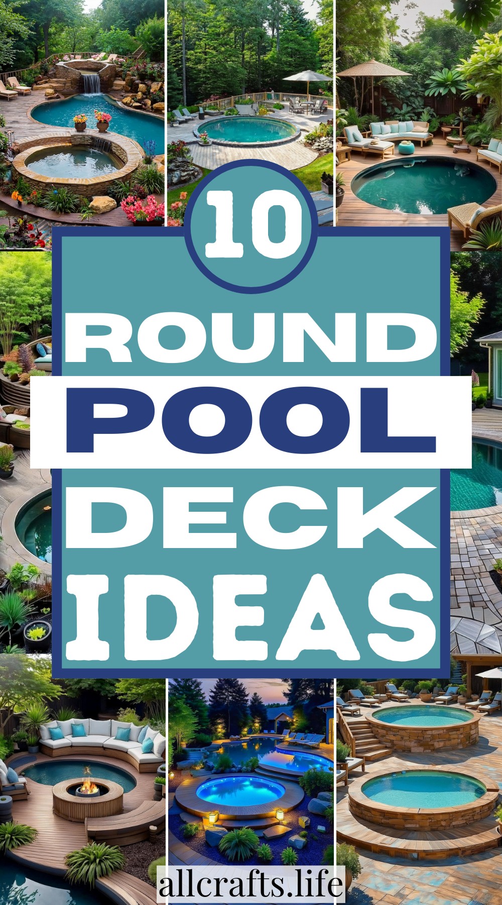 Round Pool Deck Ideas