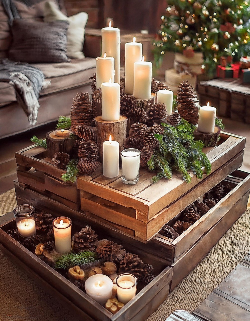 10 Unique Farmhouse Christmas Decor Ideas All Crafts