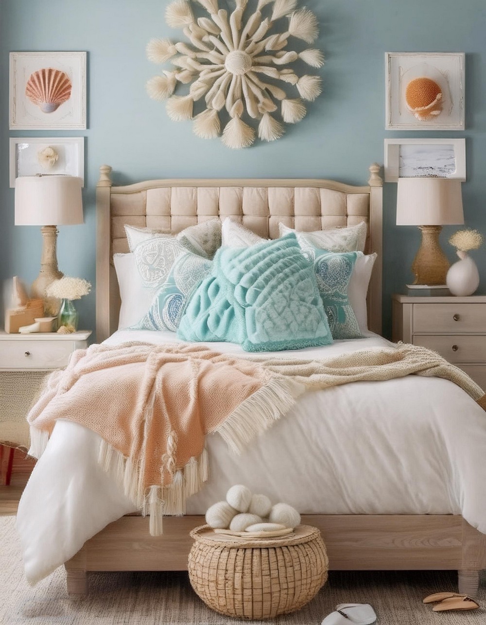 Seashell and Coral Decor