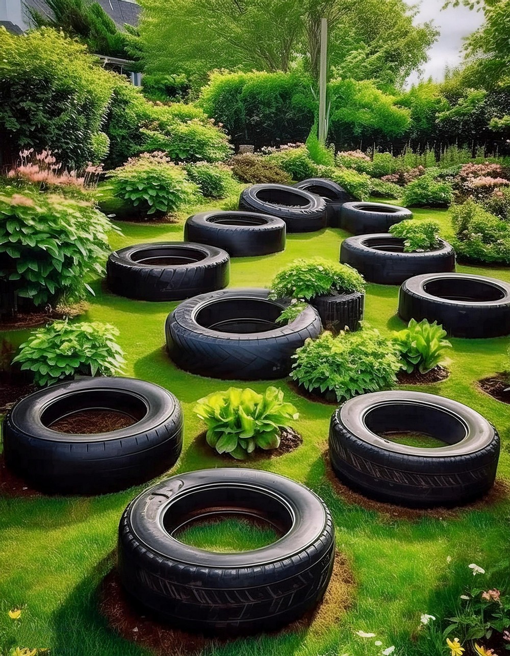 Tire Garden