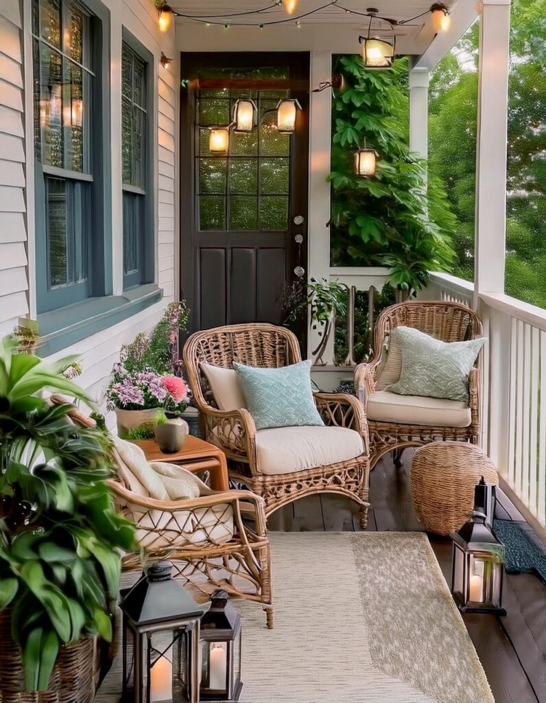 10 Decent Looking Green Summer Front Porch Decor Ideas - All Crafts