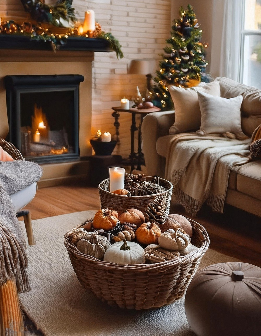 Warm and Inviting Woven Baskets