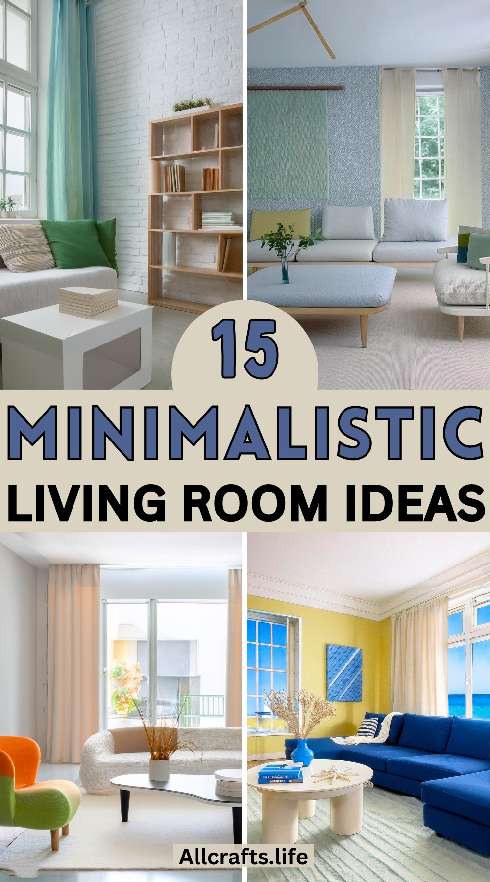 15 Unique & Minimalistic Living Room Ideas