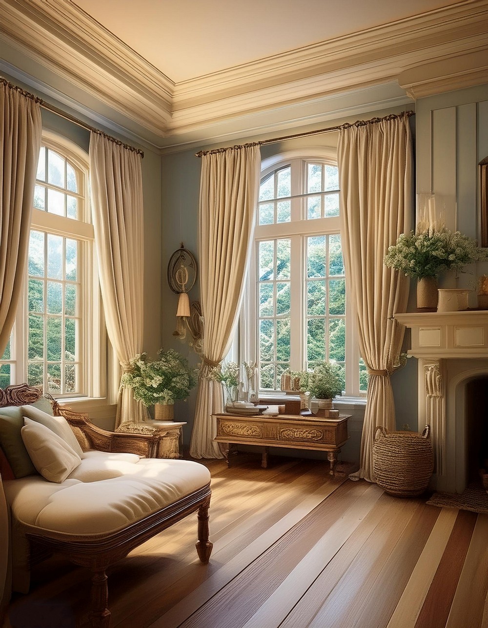 Floor-to-Ceiling Curtains