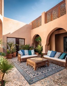 Moroccan-Inspired Patio