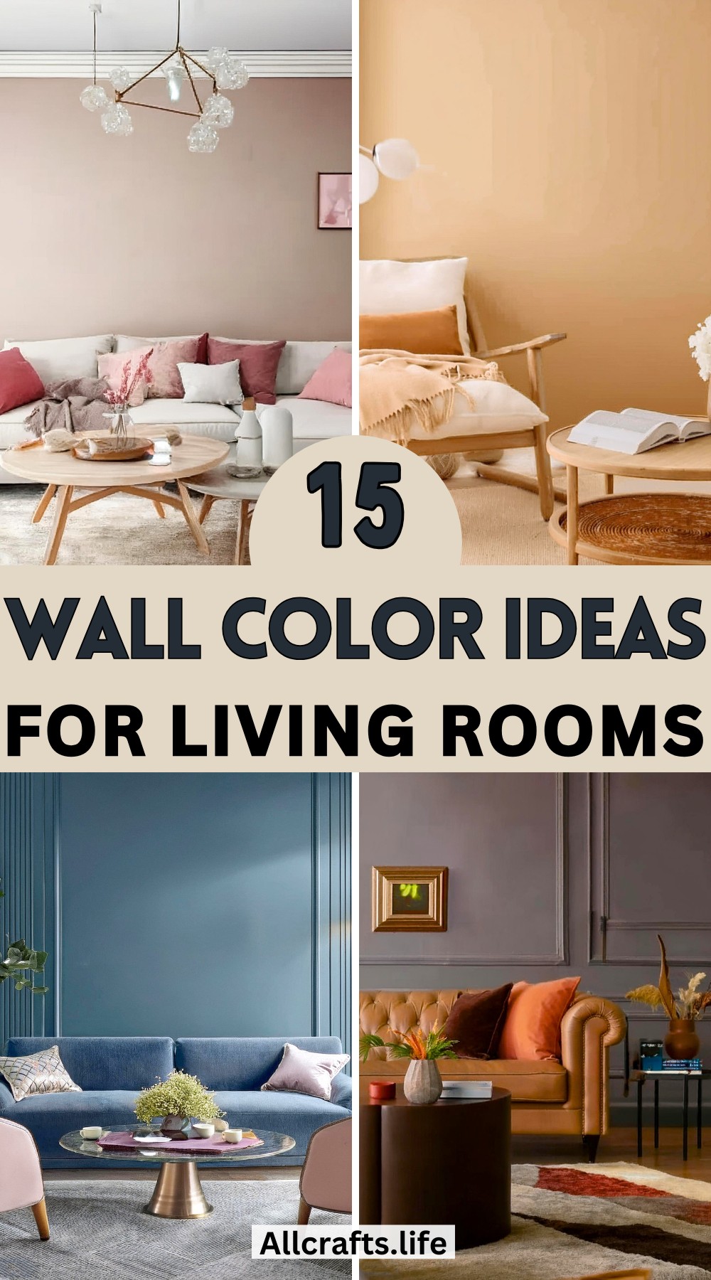 Neat Looking Living Room Wall Color Ideas