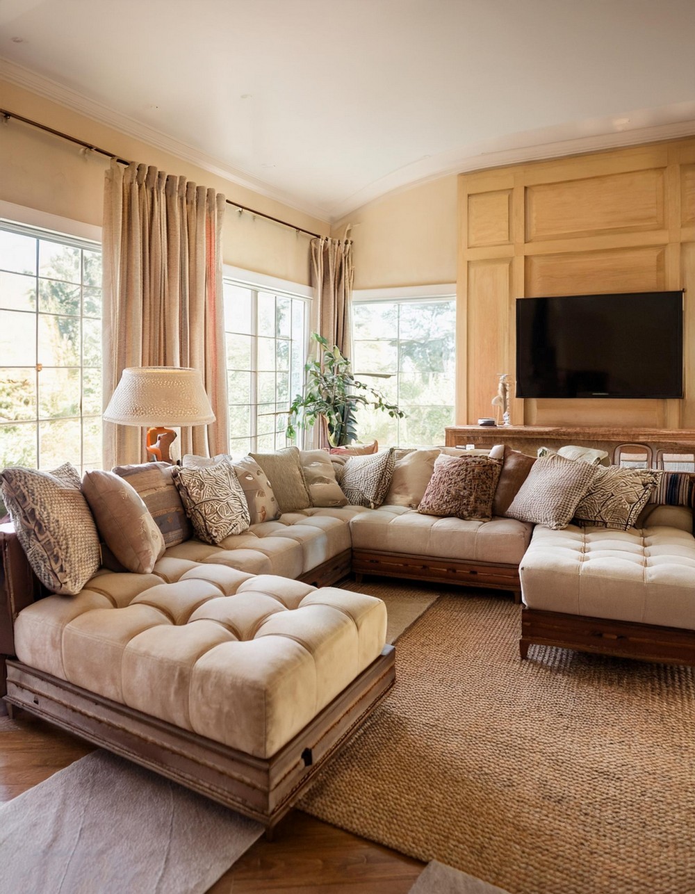 Plush Sectional Sofas