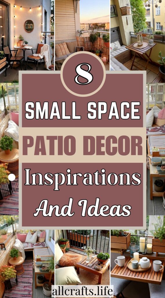 View of 8 Unique & Admirable Small Apartment Patio Ideas - All Crafts