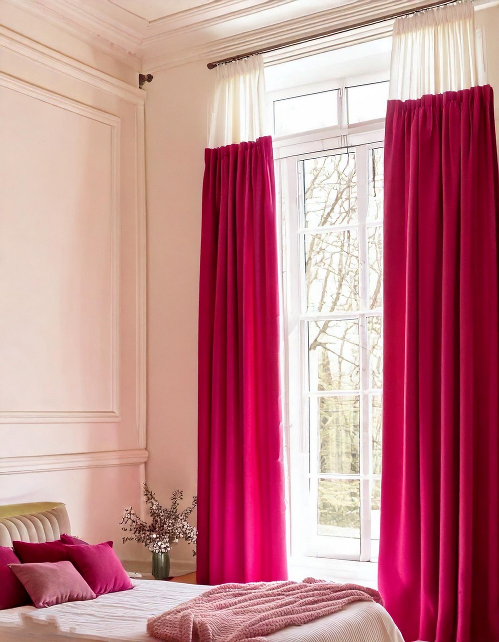 Color Block Curtains