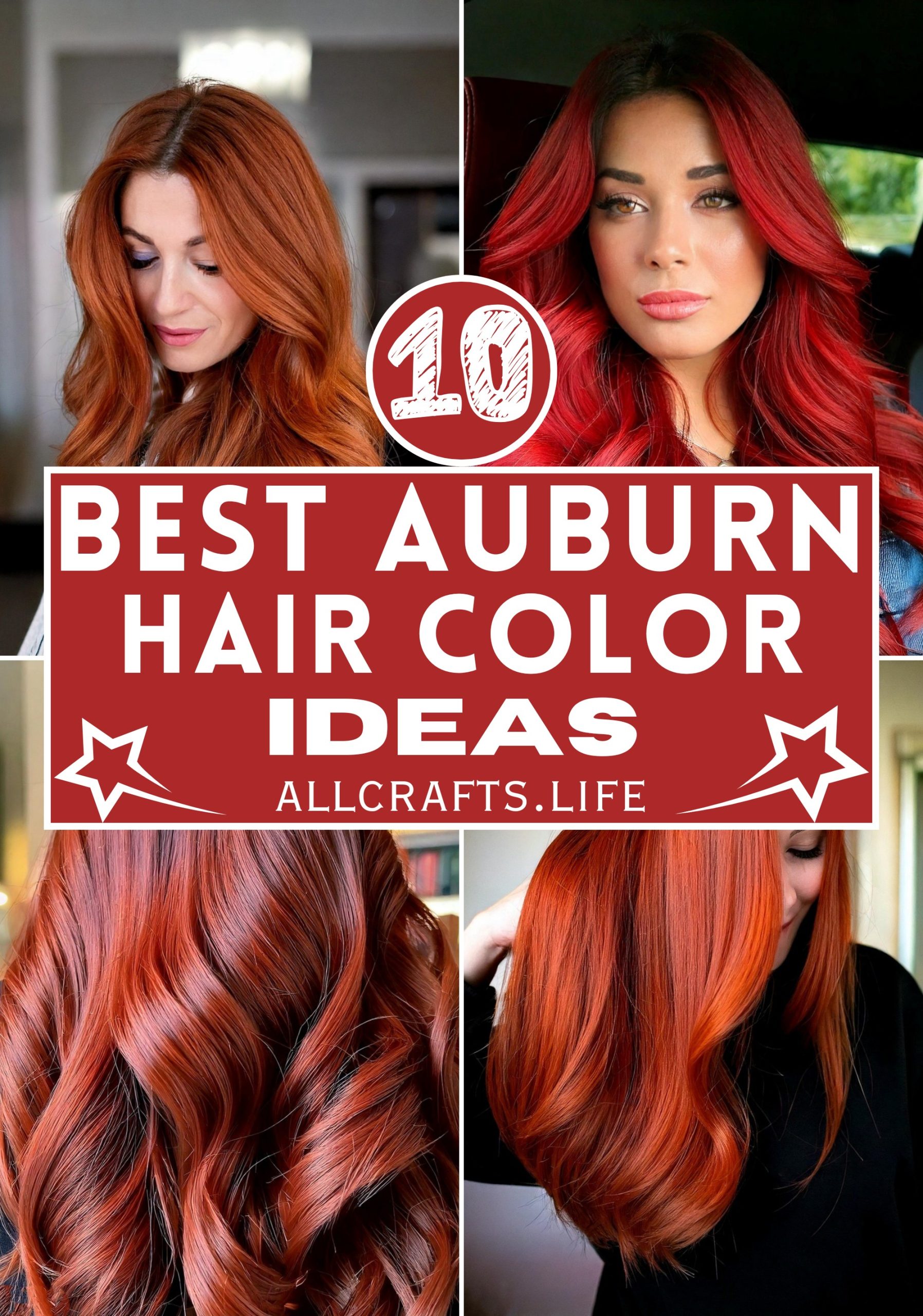 Auburn Hair Color Ideas