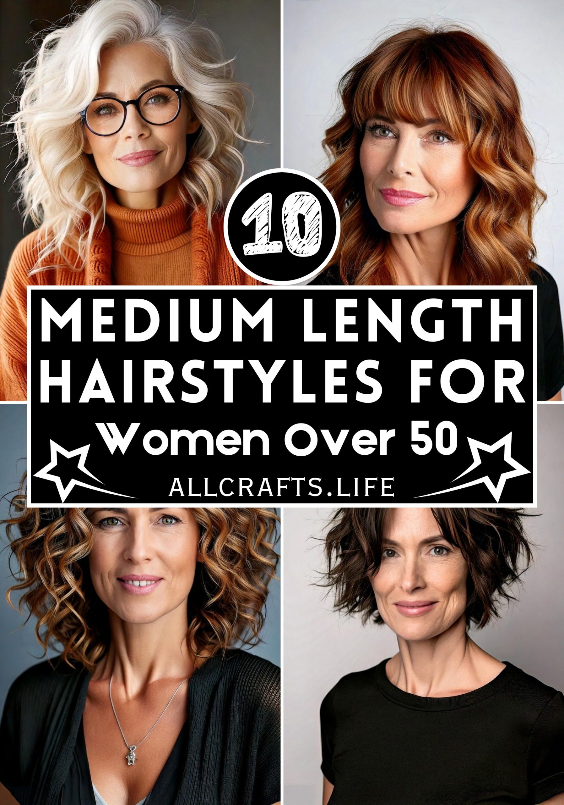 Best Medium Length Hairstyles For Women Over 50