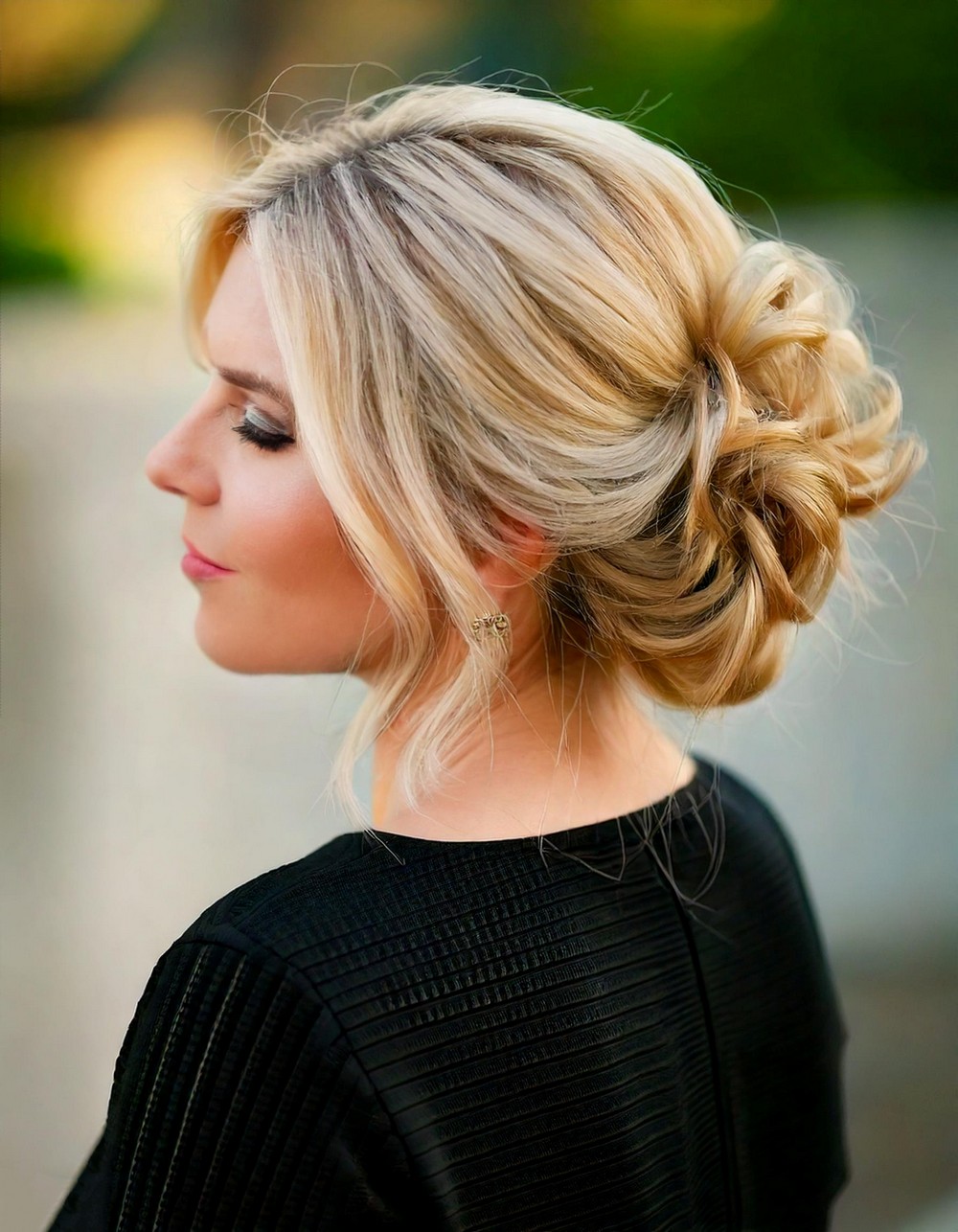 Classic French Twist with Volume