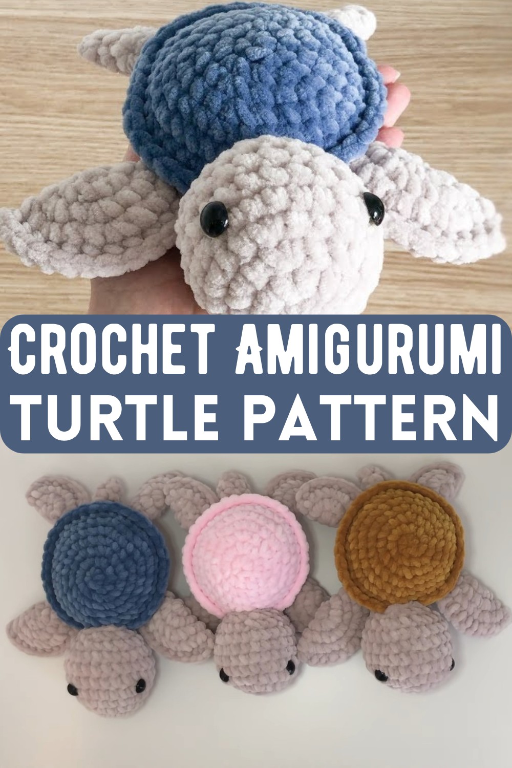 Crochet Amigurumi Turtle Pattern