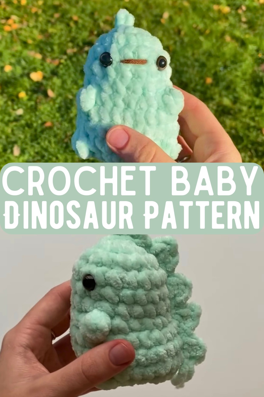 Crochet Baby Dinosaur Pattern