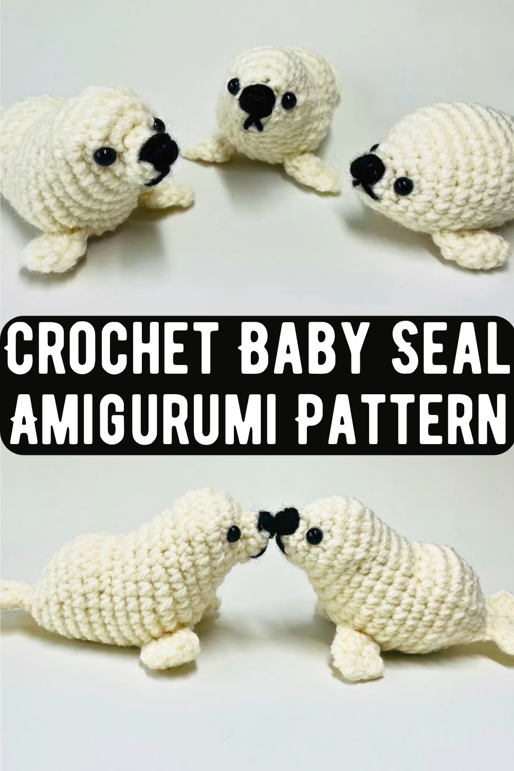 Crochet Baby Seal Amigurumi Pattern