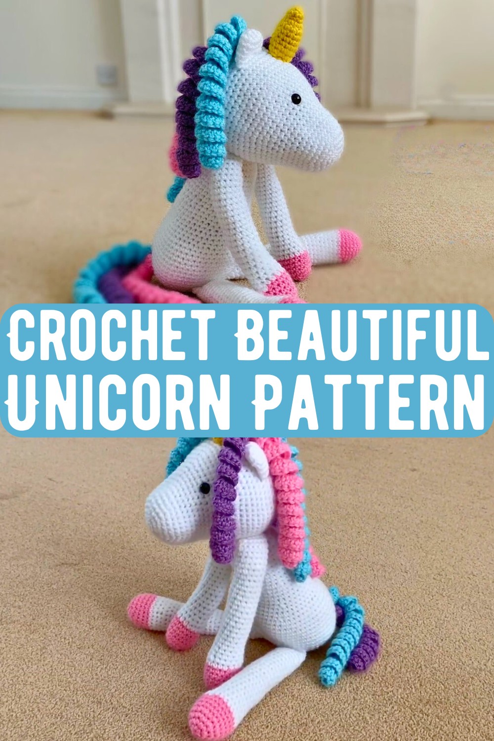 Crochet Beautiful Unicorn Pattern