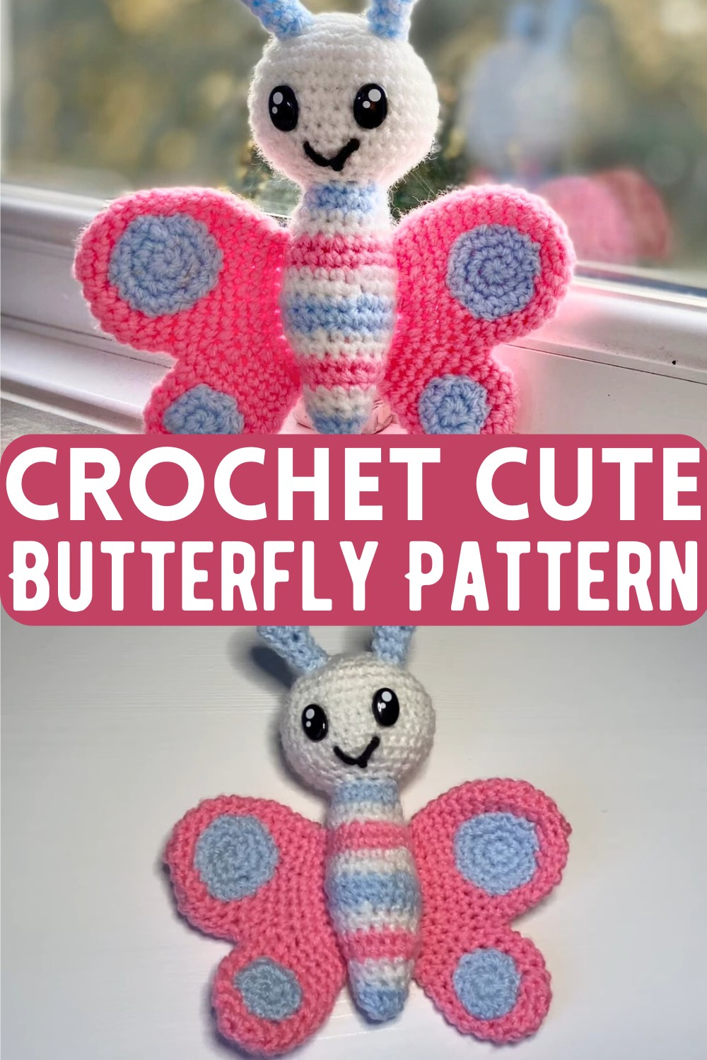 Crochet Cute Butterfly Pattern