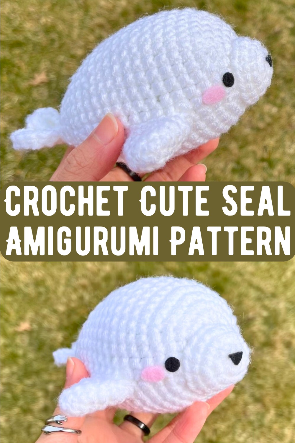 Crochet Cute Seal Amigurumi Pattern