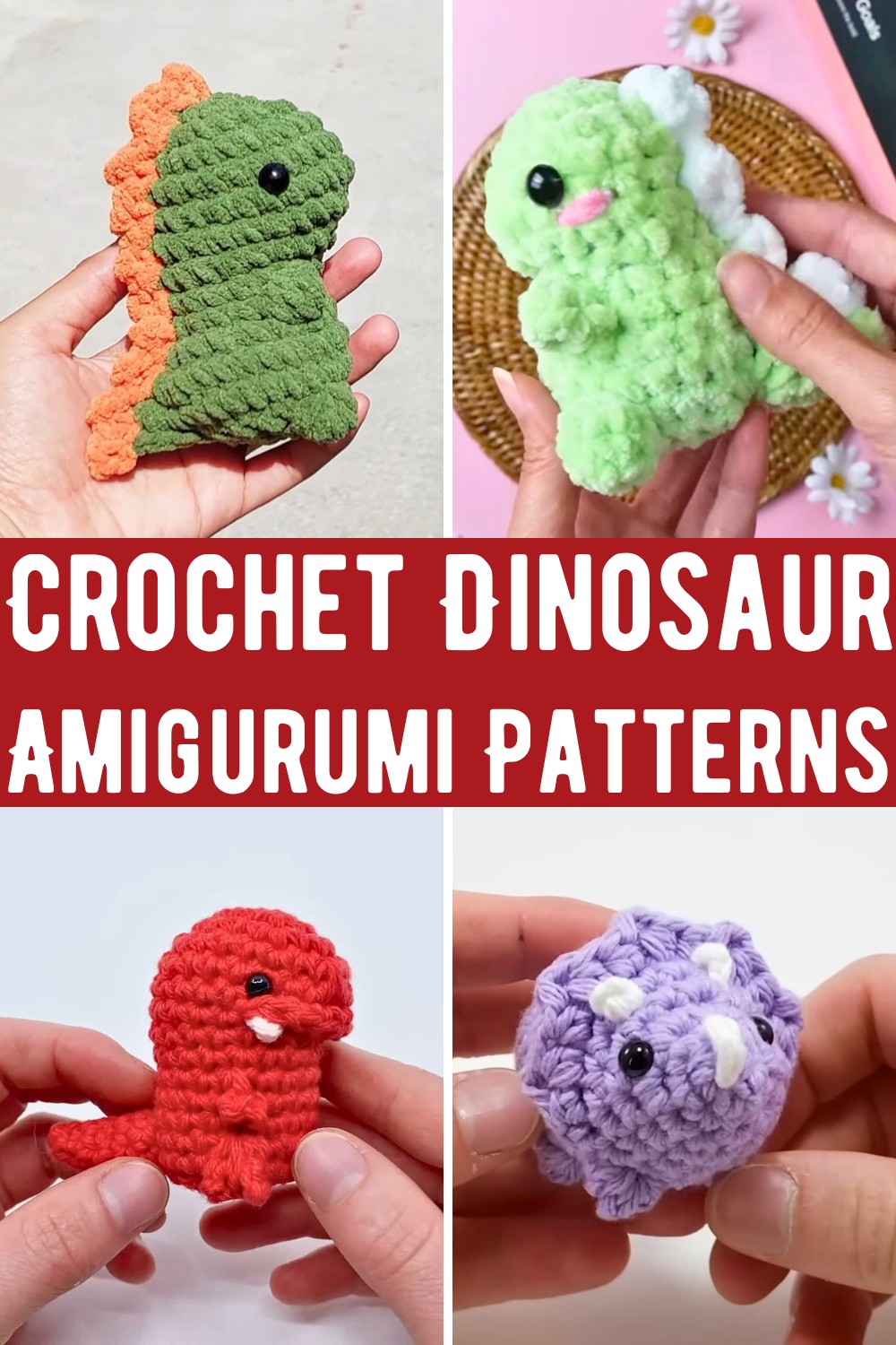 Crochet Dinosaur Amigurumi Patterns