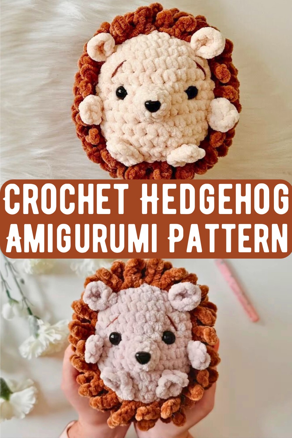 Crochet Hedgehog Amigurumi Pattern