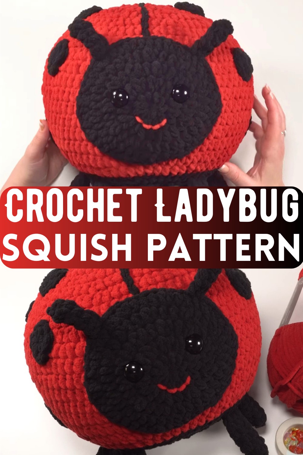 Crochet Ladybug Squish Pattern