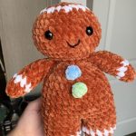 Crochet Low-Sew Gingerbread Man Pattern (1)