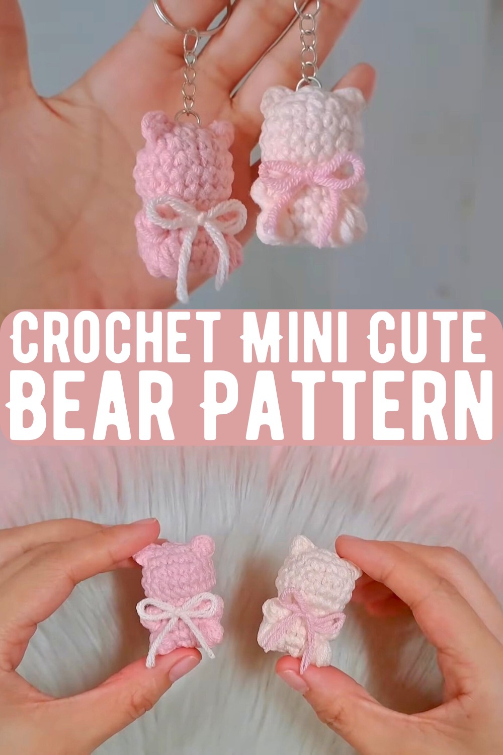 Crochet Mini Cute Bear Pattern