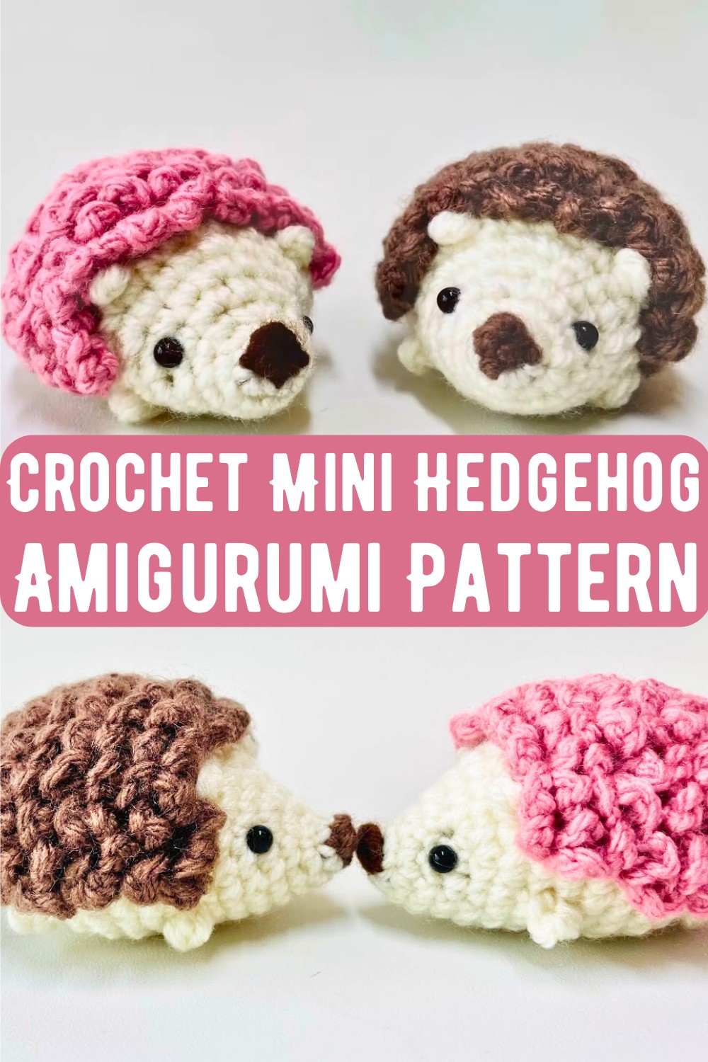 Crochet Mini Hedgehog Amigurumi Pattern