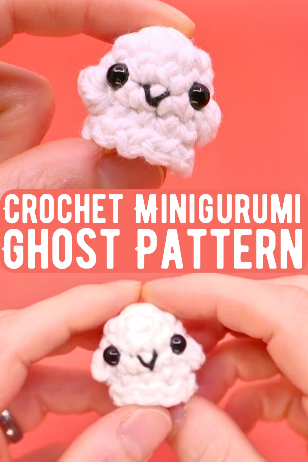 Crochet Minigurumi Ghost Pattern