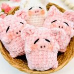 Crochet No Sew Piggies Pattern (1)