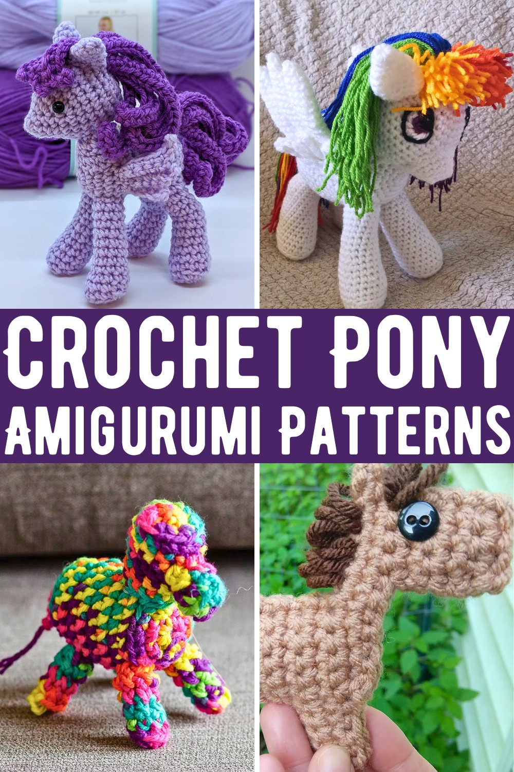 Crochet Pony Amigurumi Patterns