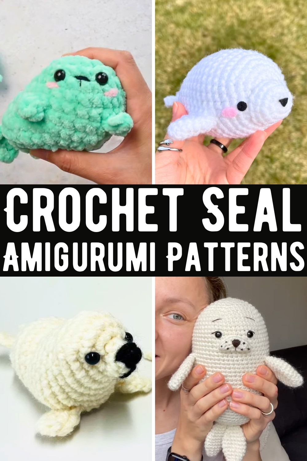 Crochet Seal Amigurumi Patterns