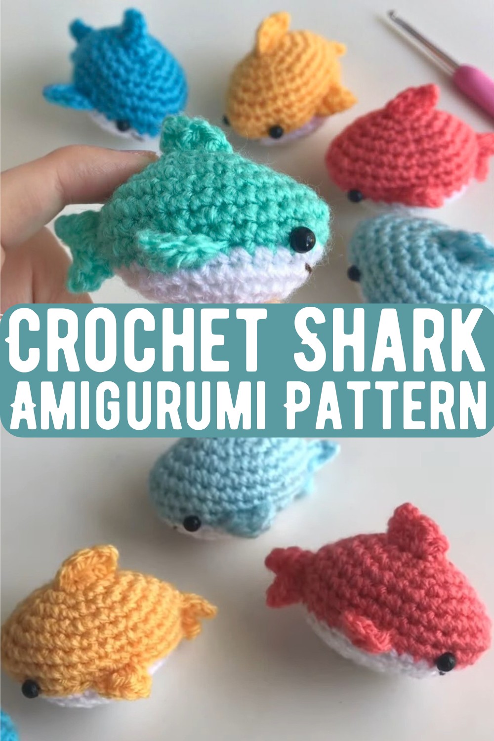 Crochet Shark Amigurumi Pattern