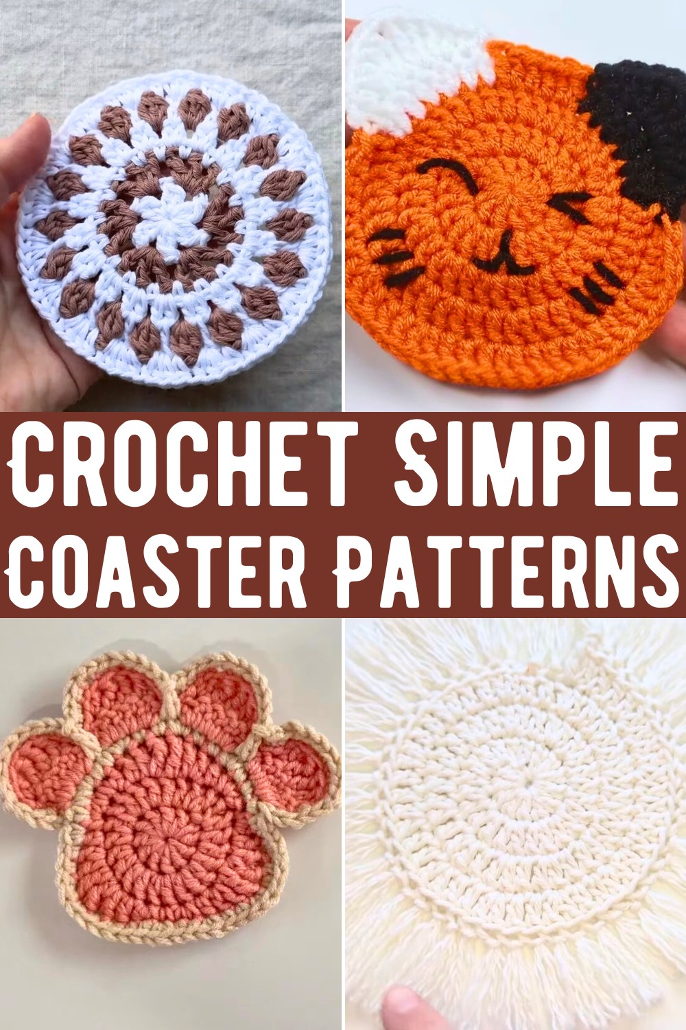 Crochet Simple Coaster Patterns