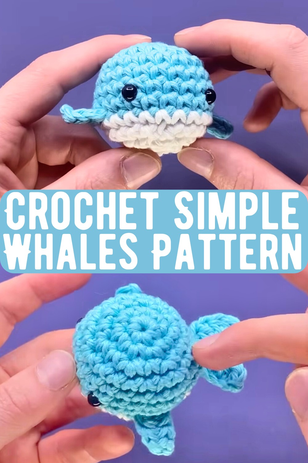 Crochet Simple Whales Pattern