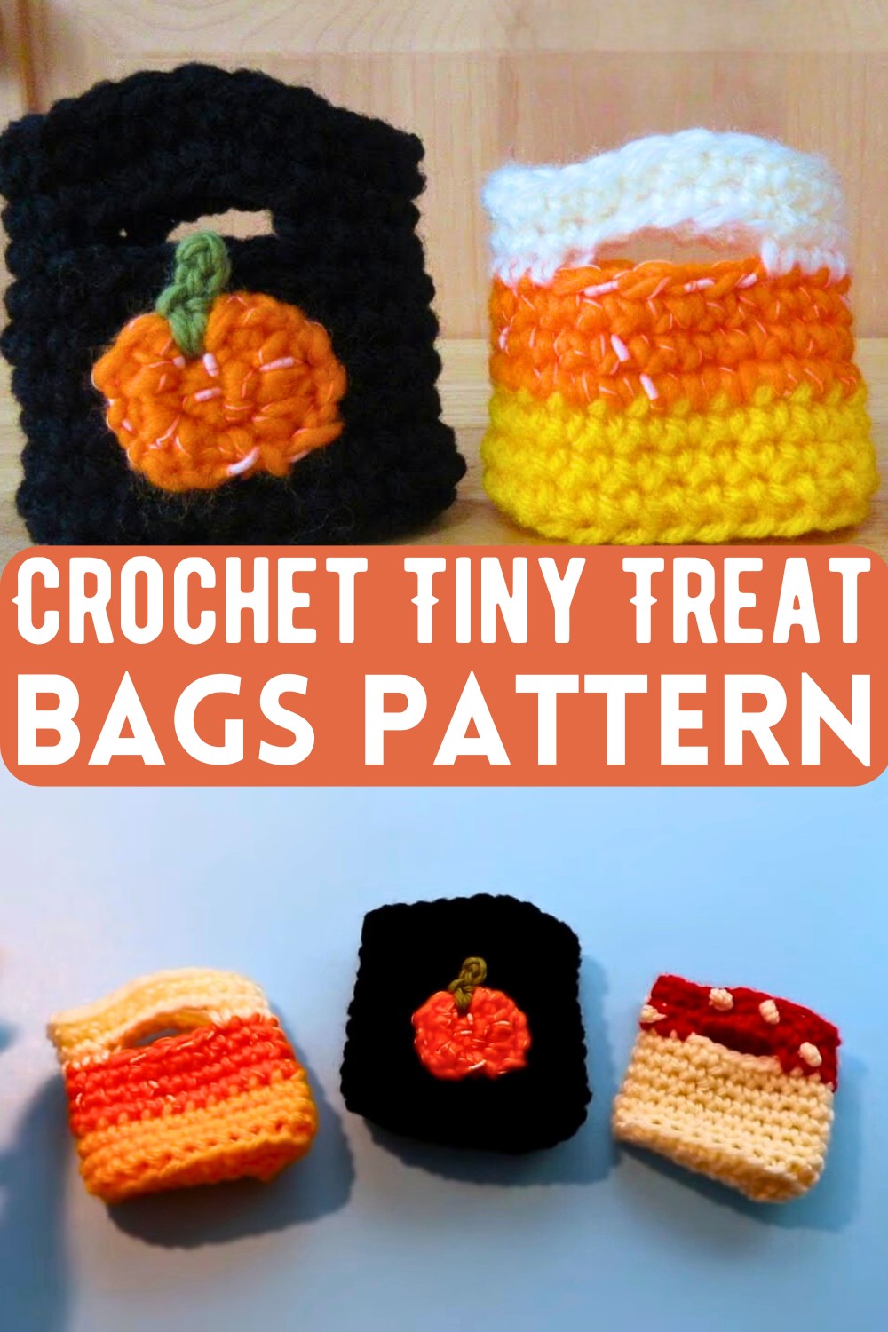 Crochet Tiny Treat Bags Pattern