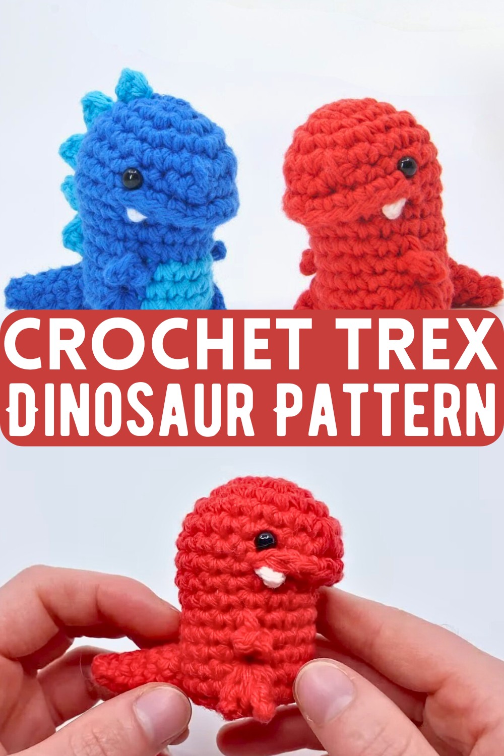 Crochet Trex Dinosaur Pattern