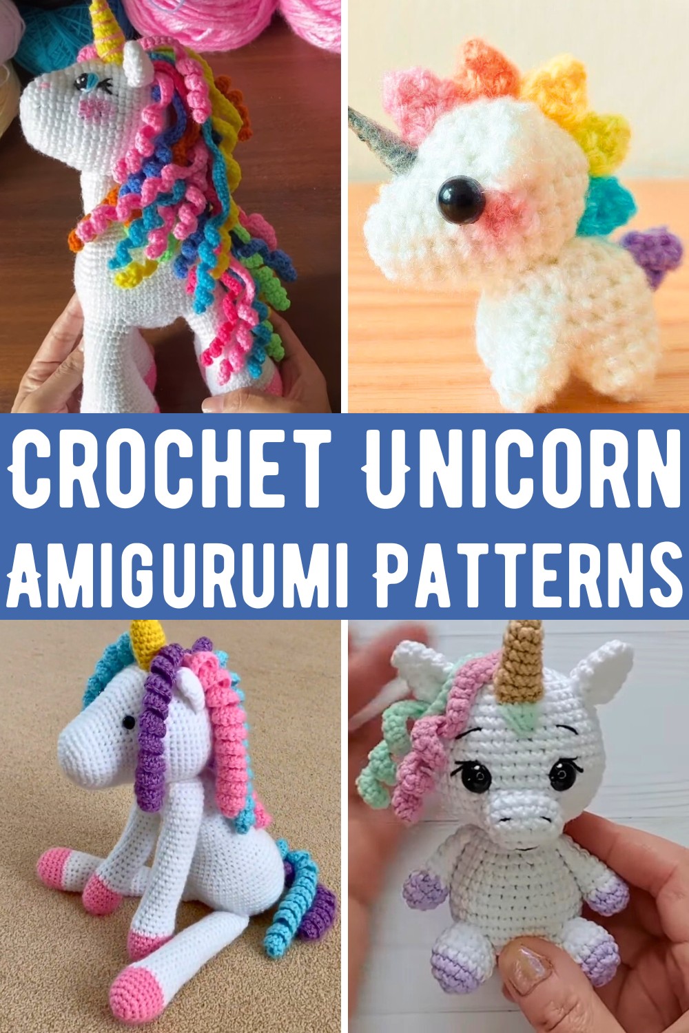 Crochet Unicorn Amigurumi Patterns