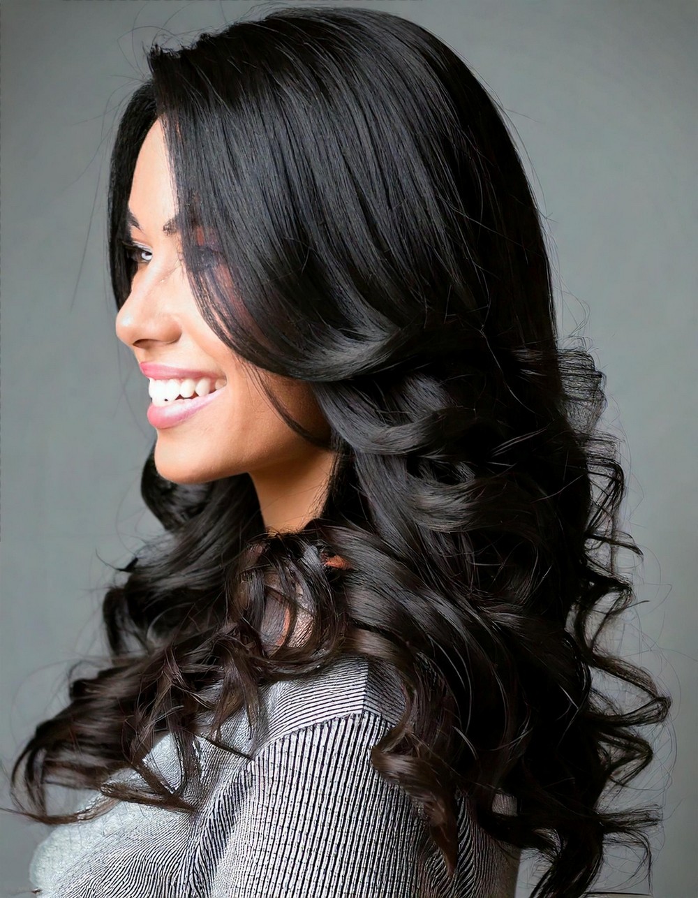 Glamorous Long Shag with Curls