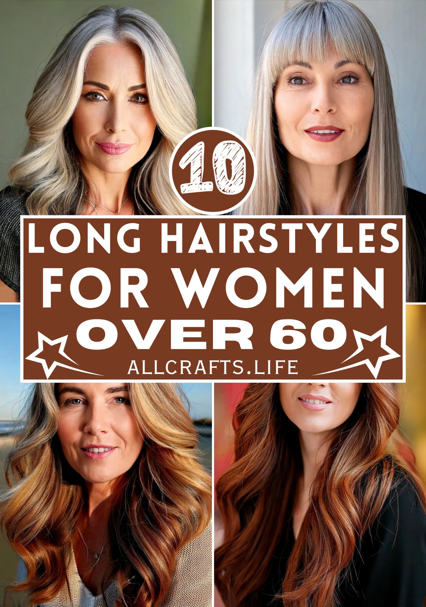 Long Hairstyles For Women Over 60