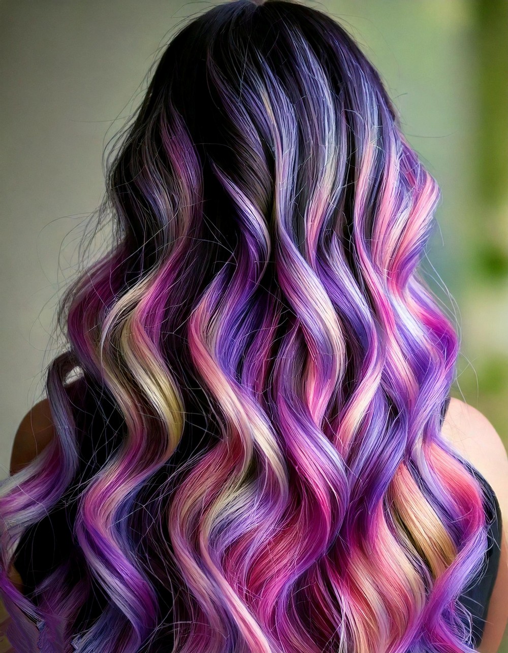 Mystical Pastel Waves