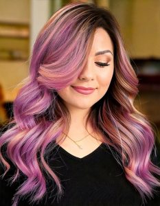 Pastel Lilac Waves